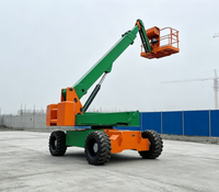 Nacelle élévatrice télescopique autonome zéro émission à grande autonomie de levage pour terrains accidentés, idéale pour l'exploitation de grandes installations
