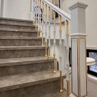 Nouveaux montants d'escalier intérieurs en alliage d'aluminium et de magnésium, accessoires de qualité supérieure, personnalisables, H 950mm, design contemporain, garantie 1 an