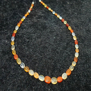 Perle Strand Mexicain Opale De Feu À Facettes Ovale Meilleure Collection De Haute Qualité Prix De Gros - Product Image 1