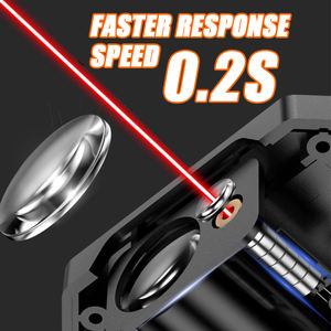 ليزر ، مع مستوى رقمي ، أدوات قياس المسافة بالليزر قدم/في/م ، مساحة عرض LCD بإضاءة خلفية - Product Image 3