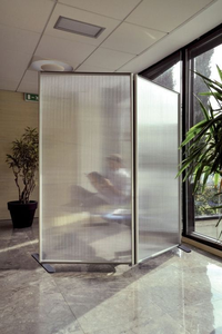 Frosted rõ ràng acrylic bảo vệ phân vùng tường Nhôm Màn hình Phòng Divider cho văn phòng/nhà hàng/phòng tập thể dục - Product Image 2