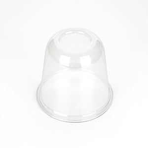 Custom Printed Logo U-Shaped Clear Plastic Cups Single Wall <b>PLA</b>-89U Caliber 10/12/14/16/20/24oz Cold Cups with Lids and Straws - Product Image 2