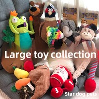 Jouets pour animaux de compagnie extra-larges, résistants aux morsures et qui font du bruit, pour chiens de taille moyenne/grande - Stock de liquidation d'origine chinoise disponible