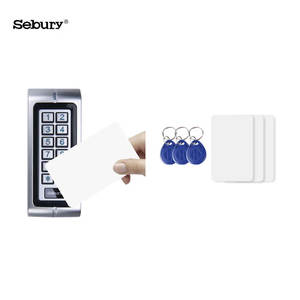 Sebury 금속 방수 키패드 및 <span class=keywords><strong>RFID</strong></span> 2 도어 액세스 제어 시스템 키트 - Product Image 5