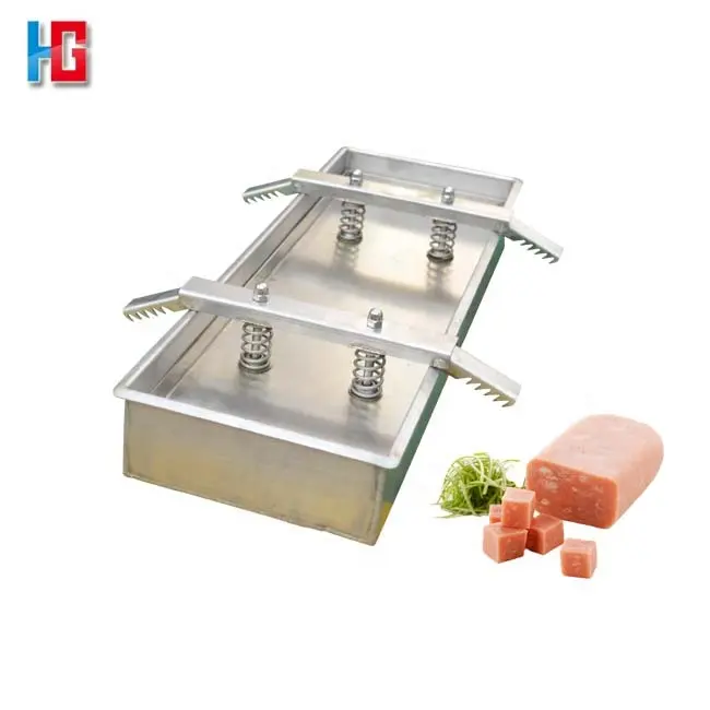 Stainless steel bacon forming mold square ham press forming mould for ham making