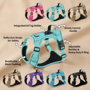 YooGo YG-559 Langlebiges Verstellbares Haustier-Geschirr mit Airtag-Ortung für Hunde Atmungsaktiver & Waschbarer - Product Image 6