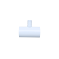 Raccord en PVC blanc de 1-1/2 po x 3/4 po, réduction en T - HT-B65, pour la plomberie, pour jardin, spa gonflable extérieur