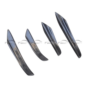 OTD Style Carbon Fiber Front Bumper Fender Canards Trims <b>Splitters</b> for BMW G20 G21 M SPORT 2020-2022 Car Accessories - Product Image 4