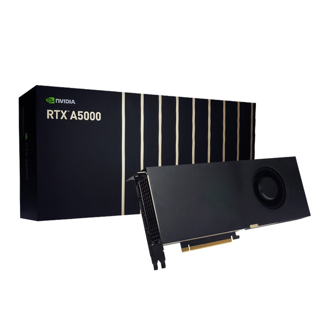 Brand New for NVIDIA RTX A5000 Workstation Graphics Card with GDDR6 Memory Fan Cooler DP Output Interface