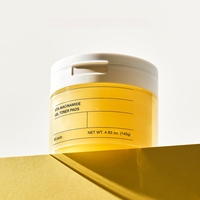 Biodane Vitamine Nicotinamide Gel Tonique en Comprimés de Coton Éclaircissant Anti-taches Réparateur Exfoliant Doux 140g