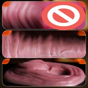 Удлинитель для члена, утолщающий и увеличивающий, с кольцом для задержки эякуляции, реалистичный силиконовый чехол-удлинитель, мягкий, водонепроницаемый, для пар - Product Image 5