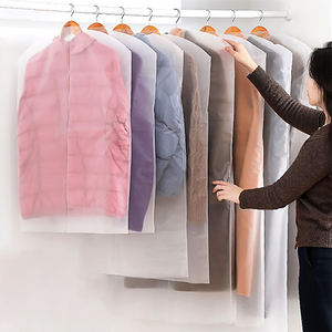 Fundas Protectoras para Ropa <span class=keywords><strong>de</strong></span> PVC Negras con Logotipo Personalizado, Fundas Transparentes para <span class=keywords><strong>Trajes</strong></span>, Fundas Impermeables <span class=keywords><strong>de</strong></span> Plástico PE para Ropa - Product Image 5