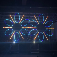 Luz Láser de Animación RGB Knight 8w para Discoteca, Fiesta, Espectáculo de Luces para Club Nocturno