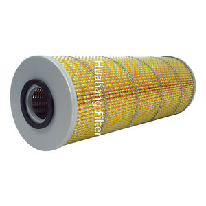 Factory Customize 20 Micron Pleated Fiberglass Carbon Steel Hydraulic Oil <b>Filter</b> for Industry Plant - Product Image 2