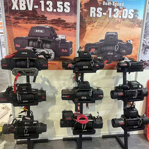 New Premium <strong>Winch</strong> 13000lb with Synthetic Rope 10mm*26m for Jeep Outside Bumper - Product Image 6