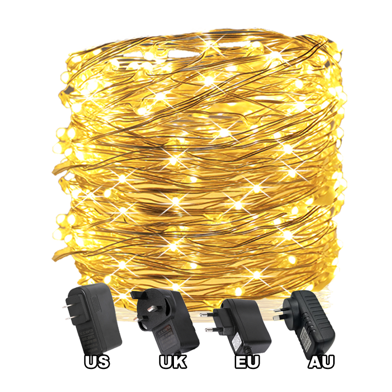Fil d'argent blanc chaud (Adaptateur)