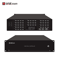 Controlador de Video Wall HD-MI 8x40 4K, Procesador de Matriz sin Interrupciones de 8 Entradas y 40 Salidas para Monitoreo de Seguridad, Centro de Comando y Sala de Control