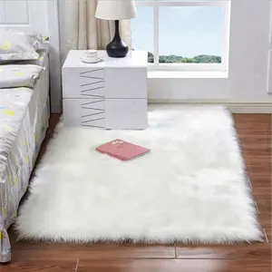 Hot sale faux fur carpet and rugs for living room shaggy kids mats high quality shaggy carpets