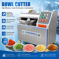 Machine à découper la viande industrielle à haute efficacité, coupe-viande pour l'usine de transformation de la viande de bœuf, de porc et de poulet
