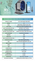 Analyseur de graisse corporelle Machine Ai Face Diagnostics Facial Bitmoji Machine WHITE LIGHT SPECTRUM Liquidation Vente Analyseur de peau
