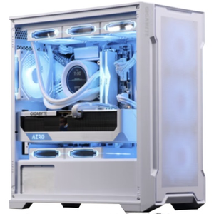 เคสคอมพิวเตอร์ <span class=keywords><strong>GIGABYTE</strong></span> C102 GLASS ICE Mid-Tower MATX สำหรับเล่นเกม - Product Image 1