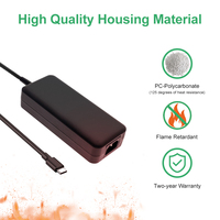 Dans le monde entier 12 volts 15V 3A UL cUL FCC certifié adaptateur de voyage universel chargeur rapide 100w pour macbook pour baseus pour ugreen