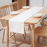 Napperons vierges pour sublimation en lin polymère 190g avec design créatif pour usage promotionnel et repas quotidiens