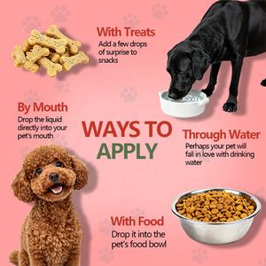 Suplemen Tetes Kesehatan Ginjal Alami untuk Kucing dan Anjing 60ml Mencegah Kerusakan Ginjal Cairan Ginjal Hewan Peliharaan Mendukung Sistem Kemih - Product Image 4