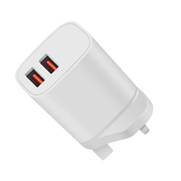 Kepala ponsel pengisian daya Cepat klasik, kepala ponsel asli Android PD 3.0 5V/3A Output