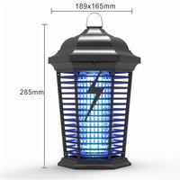 Maison jardin cour tueur d'insectes automatique extérieur 18W tueur de moustiques électrique attrapeur d'insectes/mouches tueur de moustiques