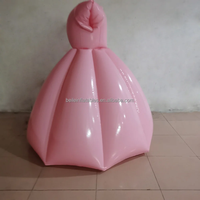 Robe gonflable en PVC personnalisable Beile pour adultes jupe de fête lampe à LED souffleur fêtes en plein air
