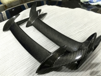 Ailerons de coffre arrière en fibre de carbone pour Ford Focus/Fiesta, diffuseur arrière aérodynamique, ailerons de spoiler, accessoires de tuning extérieur pour voiture
