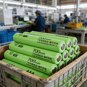 Baterai Isi Ulang AAA 7 Ukuran 700mAh Langsung dari Pabrik, Ramah Lingkungan & Aman, untuk Mainan/Remote/Sikat Gigi, Grosir - Product Image 3