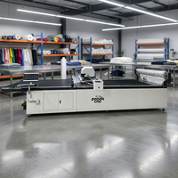 Plotter de Corte Automático CNC de Cama Plana Multicapa PANDA para Telas de Prendas, Velocidad de 120m/min, Precisión de 0.5mm en el Motor/Bomba/Núcleo