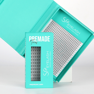 SP EYELASH Ciglia Finte Pre-Made con Stelo Corto, Ventagli di Ciglia Pre-Made in Visone Widea, Vassoi di Ciglia Pre-Made, Ventagli Promade con Base Piatta Stretta, Ventagli Volume Pre-Made - Product Image 1