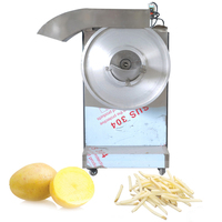 Volautomatische Machine Voor Het Maken Van Aardappelchips 304 Roestvrijstalen Frietsnijmachine Voor Aardappelstokjes
