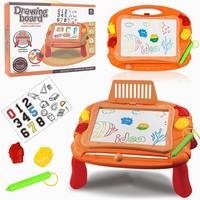 2025 mesa de tablero de dibujo de plástico magnético plegable multifuncional extraíble Unisex gran oferta para 5 a 7 años