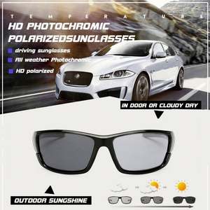 Lunettes de soleil polarisées UV400 photochromiques pour hommes, idéales pour la conduite et le cyclisme – Vente en gros - Product Image 5