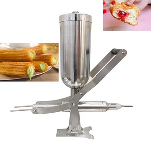 Máquina de relleno de mermelada con inyector manual de crema de leche para churros, hojaldre, pan y <span class=keywords><strong>donuts</strong></span>, relleno de mermelada para el centro del pan - Product Image 2