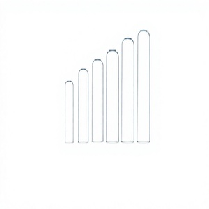 Tubos de ensayo de vidrio borosilicato transparente para laboratorio, varias especificaciones, tubos de ensayo de vidrio para uso en investigación y enseñanza. - Product Image 6