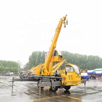 Vente en gros usine Grue de camion à flèche télescopique hydraulique, Grue à flèche, Mini grue de levage de 5, 6, 8, 10, 12, 16 tonnes