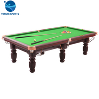 Table de billard/snooker en ardoise moderne sur mesure, 7, 8, 9 ou 12 pieds, meilleur prix direct usine Chine