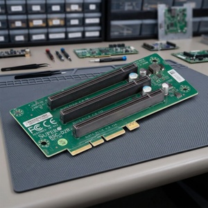 RSC-D2R-668G4 2U RHS DCO Riser 2x PCIe 4.0 X16 1x X8 Sig Passive HF RoHS วัสดุ PP มีสินค้าในสต็อกสำหรับเซิร์ฟเวอร์ Supermicro - Product Image 2