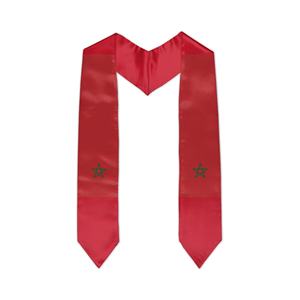 モロッコ卒業旗ストールサッシスカーフ2025年の日ギフトクラス卒業ストール大学院優等生ストールクラシックエンドデザイン - Product Image 1