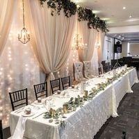 Support de toile de fond modulaire en tuyaux et rideaux, ensemble complet, longueur 30 pieds, hauteur 10 pieds, structure métallique robuste pour mariage, fête, événement
