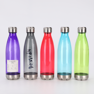Botella de agua de fábrica, taza de agua olástica degradada a la moda, fabricantes al por mayor, deportes al aire libre, taza para sorber, cuerda, agua, Plástico - Product Image 2