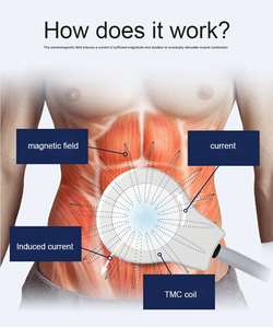 Appareil de beauté CoolPulse pour l'amincissement et la réduction de la graisse abdominale, pour la construction musculaire abdominale, utilisation à domicile - Product Image 3