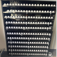 Vitrine à cigarettes noire brillante haut de gamme
