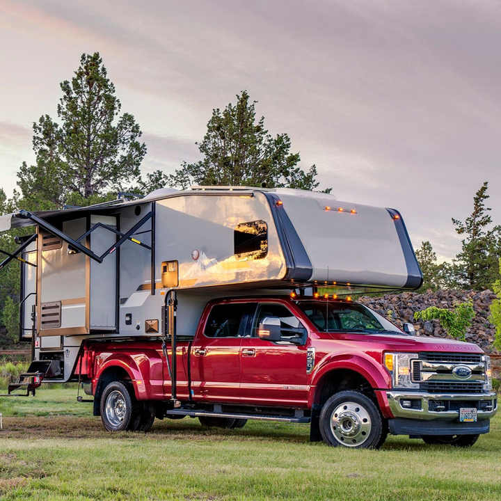 Ecocampor Short Bed Cabover Bigfoot Short Bed Slide in Truck Box Camper ...