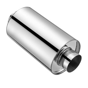 T304 Acero inoxidable 4,0 en entrada 18 en Resonador de escape general 12 en cuerpo 8 en diámetro - Product Image 2